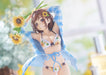 Plum Sunflower Girl Illustration by En Morikura - Vibrant Wall Art Print- Japan Figure Store - #1 Bring To You The Best Japanese Goods