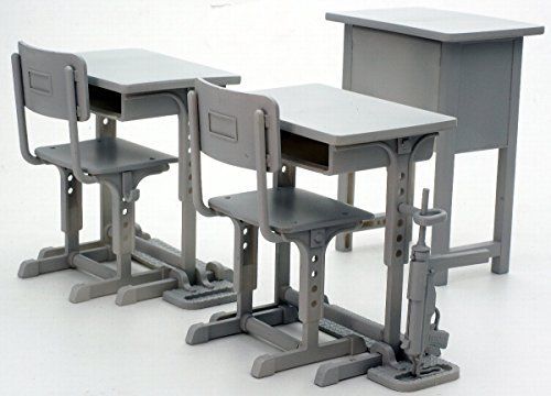 1/12 Little Armory Ld011 Designated Defense School's Desk Grease Gun Set
