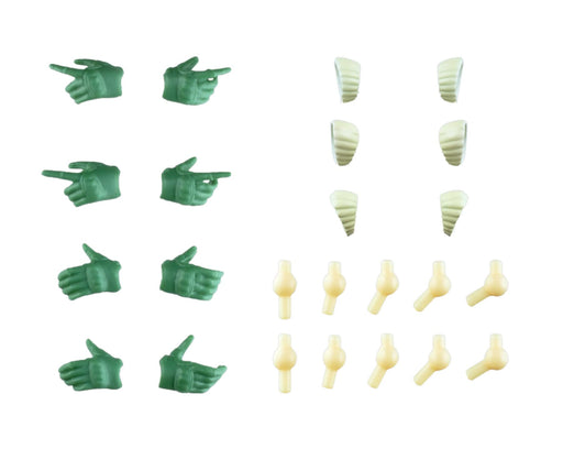 Little Armory Laop10 Sosai Shoujo Teien Tactical Gloves Green Plastic Model Parts- Japan Figure Store - #1 Bring To You The Best Japanese Goods