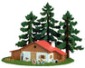 Plum Plum Architecture 06 Alpine Girl Heidi Heidi'S House 1/150 Scale Paper Craft Japan Pp141- Japan Figure Store - #1 Bring To You The Best Japanese Goods