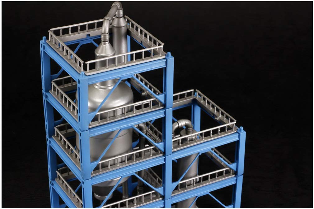 PLUM Plastic Kit Pp082 Industrial Area D Refining Furnace Non-Scale- Japan Figure Store - #1 Bring To You The Best Japanese Goods
