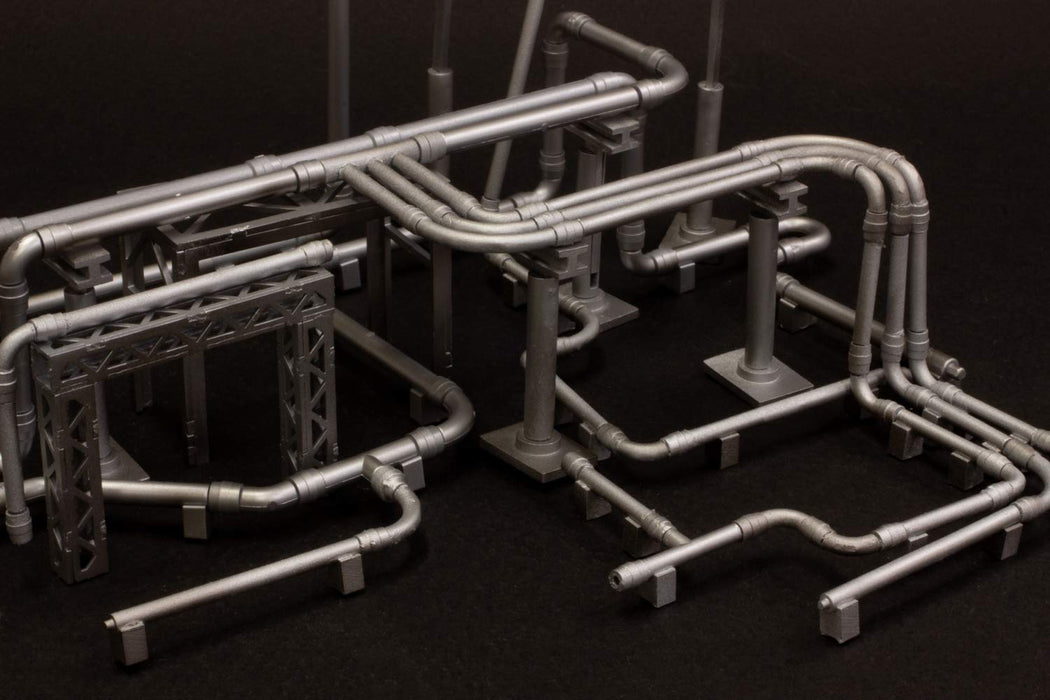 PLUM Plastic Kit Industrial Area G Pp094 Piping Set 2 Non-Scale- Japan Figure Store - #1 Bring To You The Best Japanese Goods