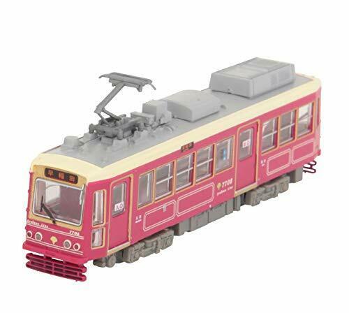 Railwaycollection Tokyo Metropolitan Bureau Of Transportation Type 7700 Dark Red - Japan Figure