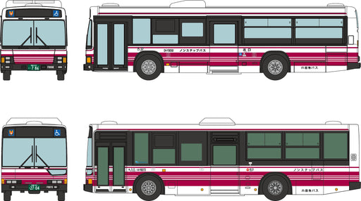 The Bus Collection Bus Collection Odakyu Bus Sayonara Machida Office 2-Car Set Diorama Supplies- Japan Figure Store - #1 Bring To You The Best Japanese Goods